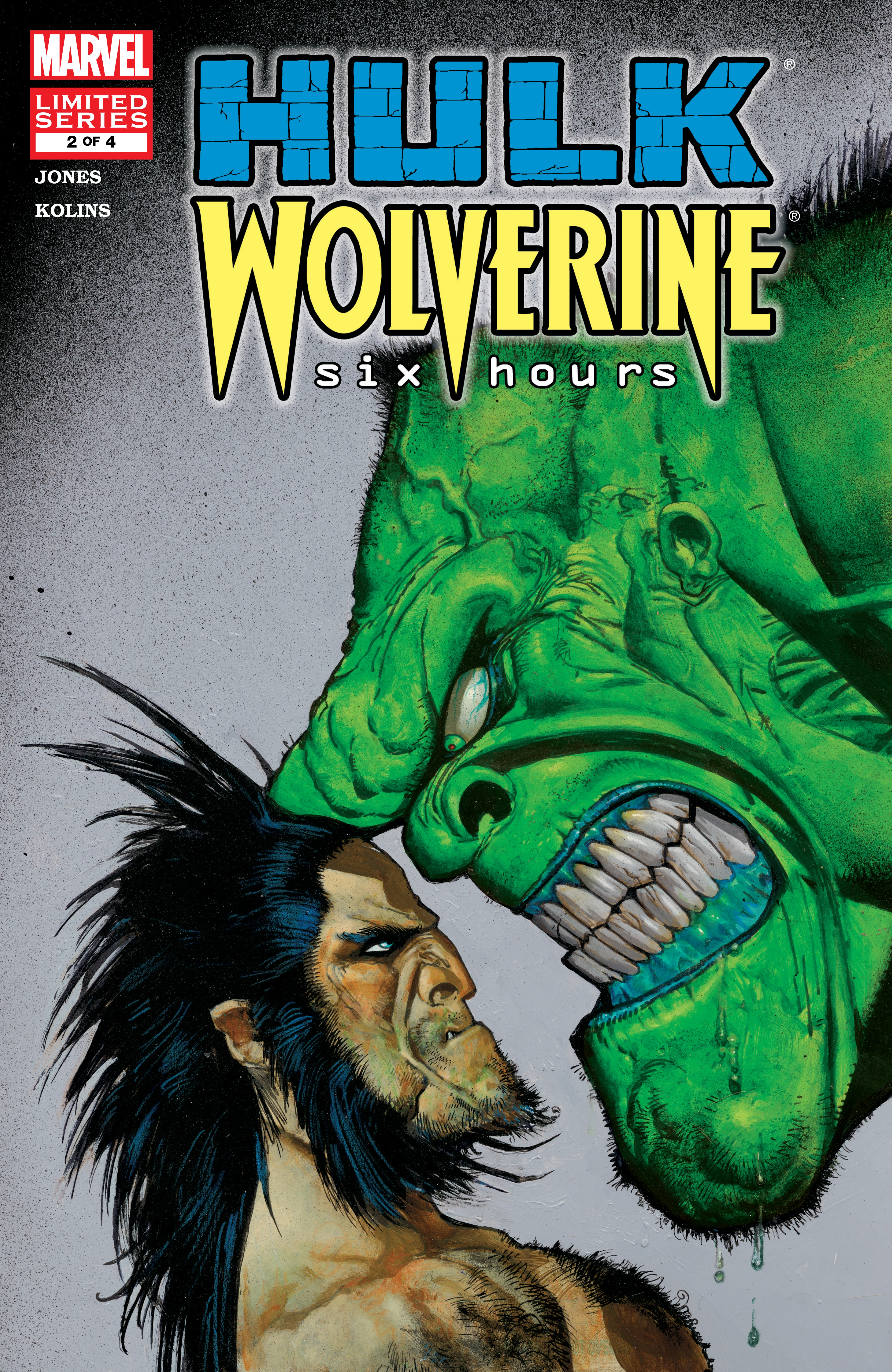 Hulk/Wolverine: 6 Hours #2 (Marvel, 2003 — Cover A) cover